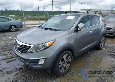 2013 Kia Sportage Ex from USA, damaged, VIN KNDPCCA29D7524414